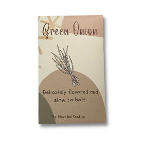 Green Onion Garden Seeds -  - The Elevated Seed Co - Wild Lark