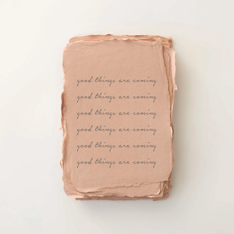 "Good Things are Coming" Card -  - Paper Baristas - Wild Lark