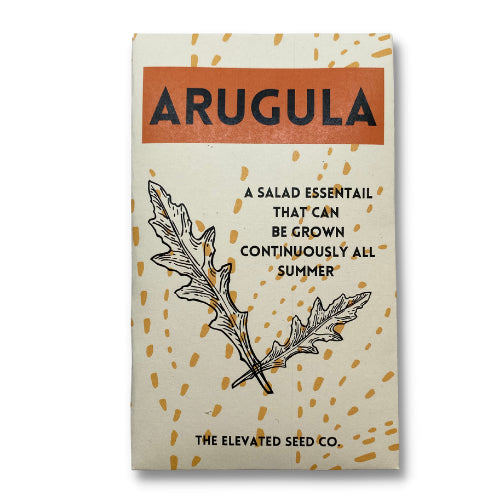 Arugula Garden Seeds -  - The Elevated Seed Co - Wild Lark