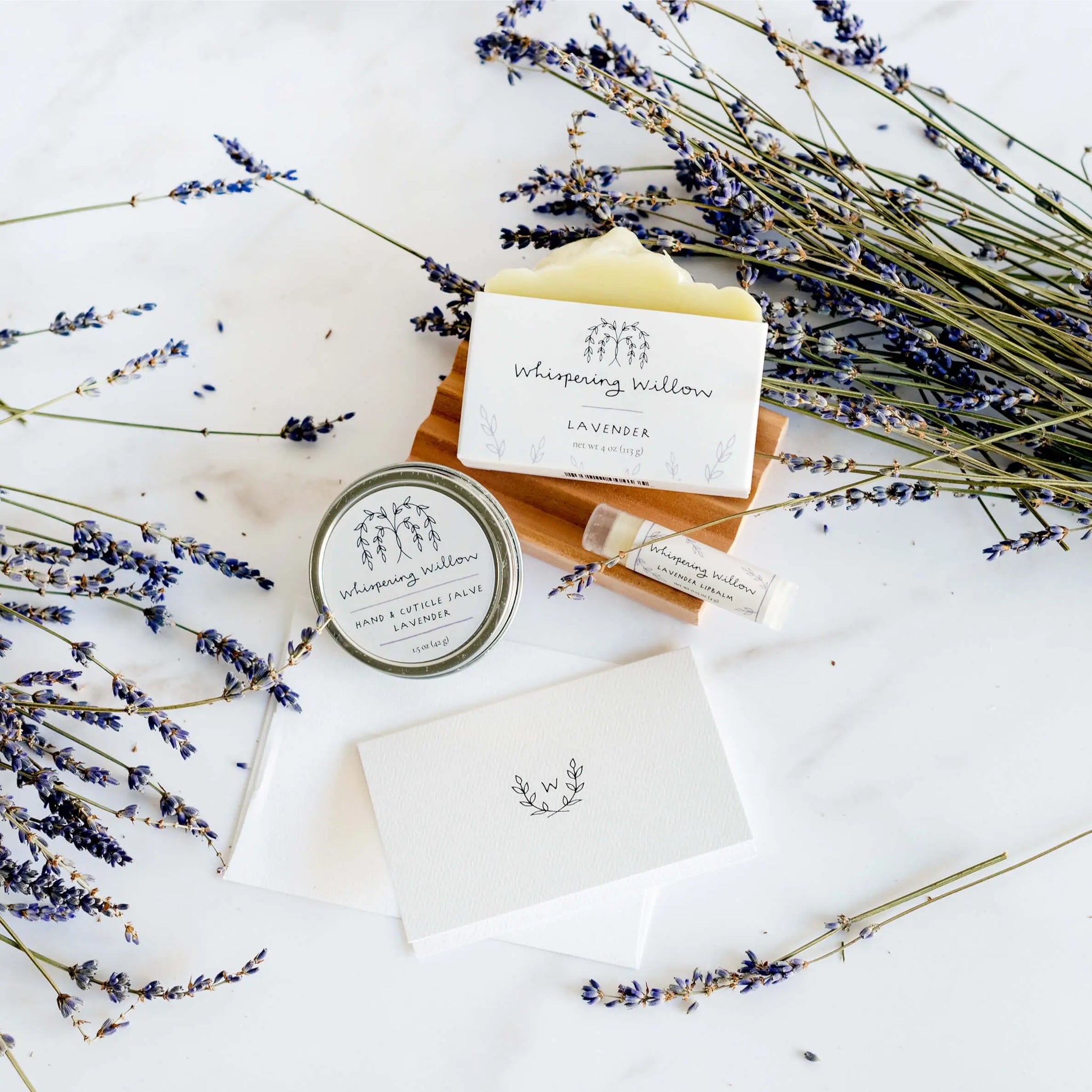 Lavender Gift Box (Purple Ribbon) -  - Whispering Willow - Wild Lark
