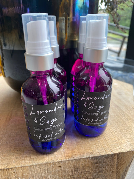 Lavender & Sage Cleansing Spray -  - Sapphire & Sage - Wild Lark