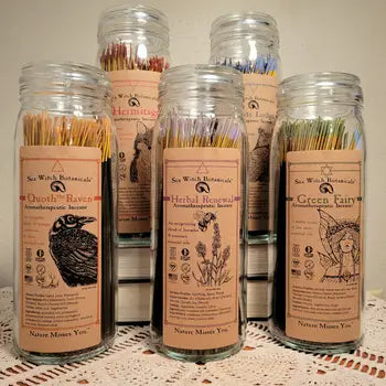 Bundle of 10 Incense Sticks -  - Sea Witch Botanicals - Wild Lark
