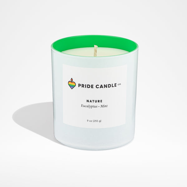 SALE! Pride 9oz Candle - Nature - Pride Candle Company - Wild Lark