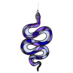 Snake Suncatcher Ornaments in Purple -  - Ectogasm - Wild Lark