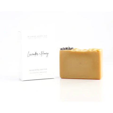 Lavender + Honey Nourishing Soap Bar -  - Wicked Soaps Co. - Wild Lark