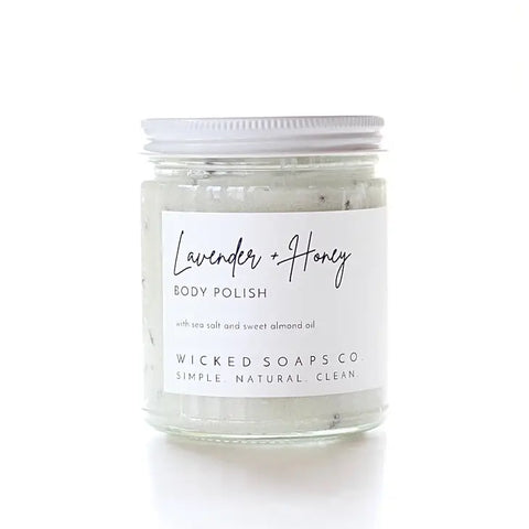Lavender + Honey Body Polish -  - Wicked Soaps Co. - Wild Lark