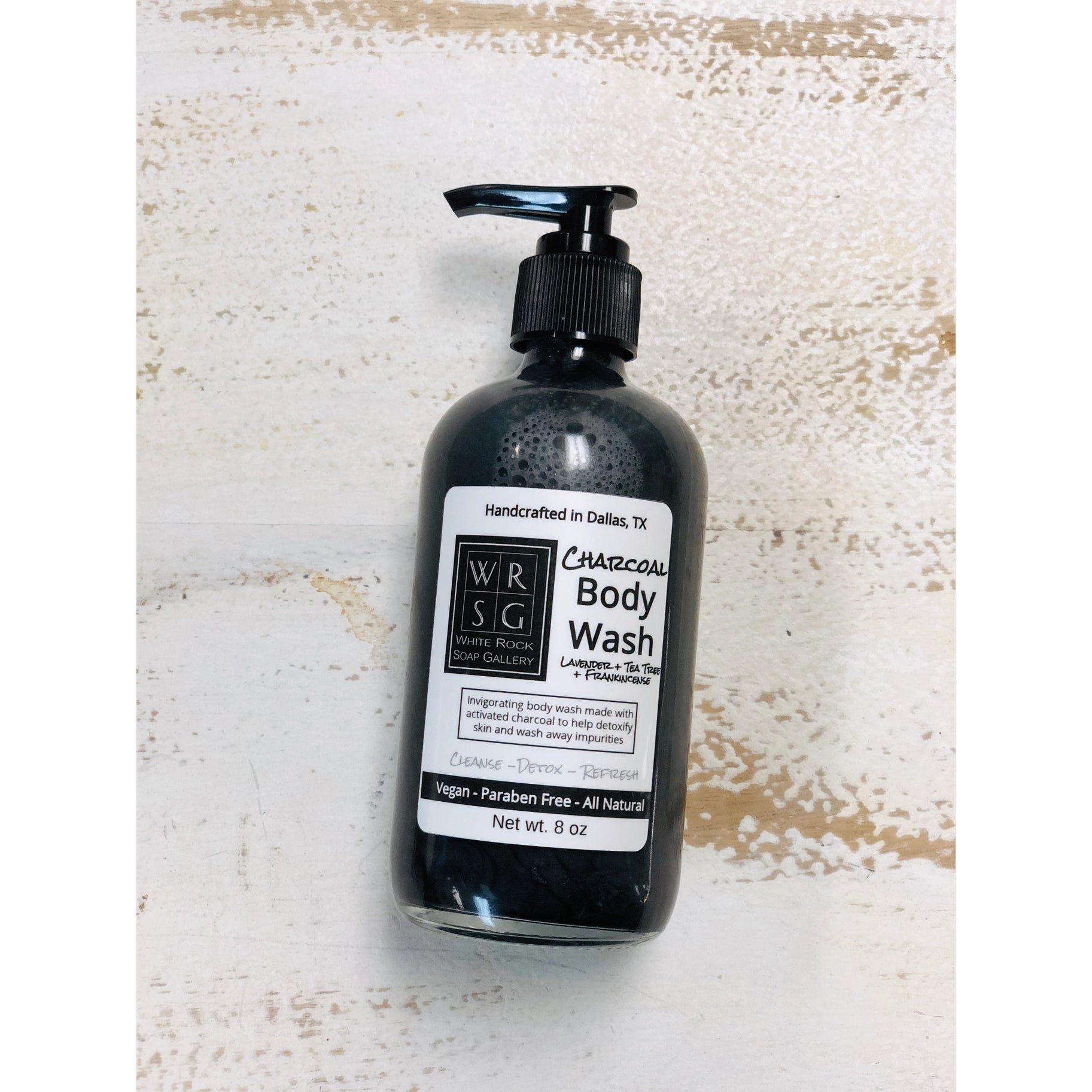 SALE! Activated Charcoal Hand & Body Wash -  - White Rock Soap Gallery - Wild Lark