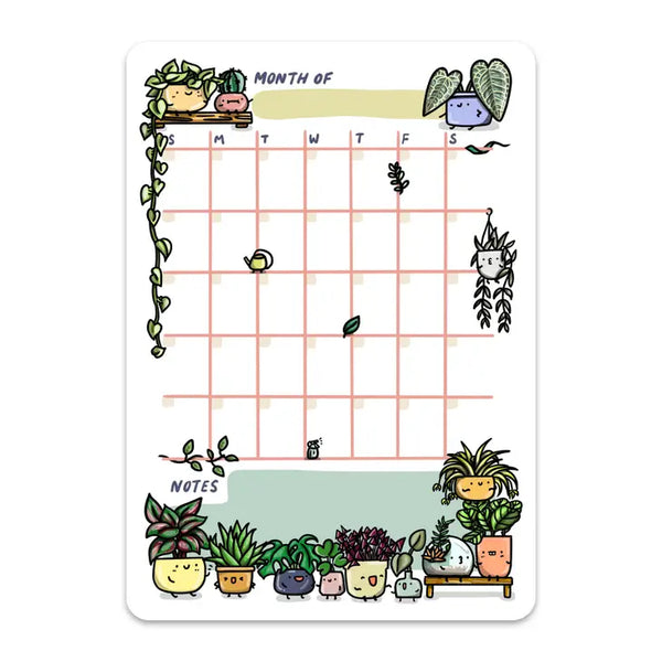 Monthly Reusable Planner -  - Home by Faith - Wild Lark
