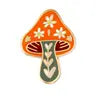 Enamel Pins - Floral Mushroom - These Are Things - Wild Lark