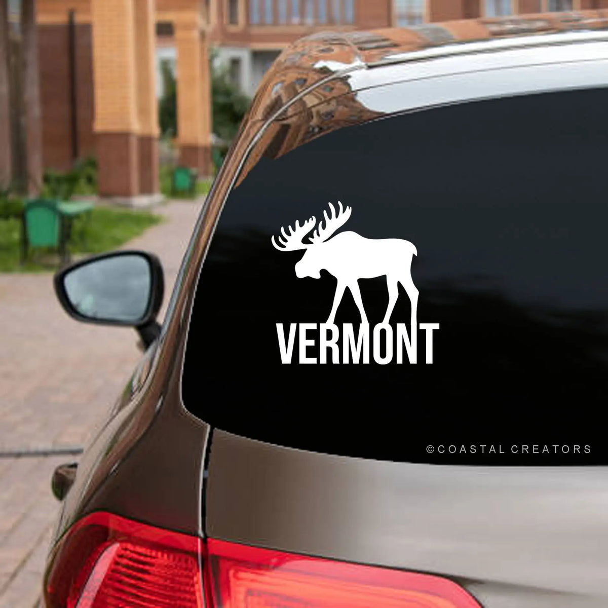 Sale!Vermont Moose Vinyl Window Sticker Decal – Wild Lark