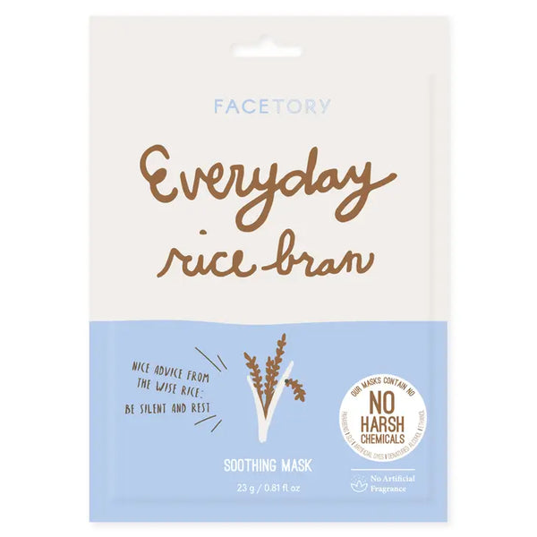 FaceTory Face Mask - Everyday, Rice Bran Soothing Mask - FaceTory - Wild Lark