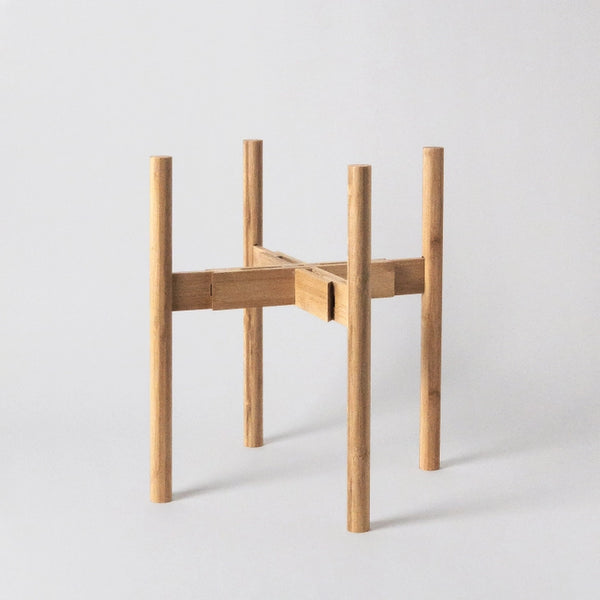 Adjustable Bamboo Plant Stand | Fits 6" - 10" pots -  - Kanso Designs - Wild Lark
