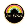 Enamel Pins - Be Kind Rainbow - These Are Things - Wild Lark