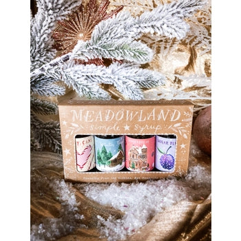 Collection Simple Syrup Sampler - Sale!WONDERLAND - Meadowland Syrup - Wild Lark