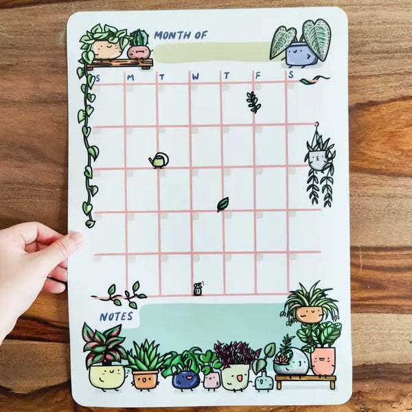 Monthly Reusable Planner -  - Home by Faith - Wild Lark
