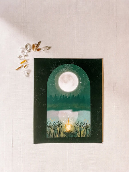 Midnight Magick - Art Print -  - Lantern Print Co - Wild Lark