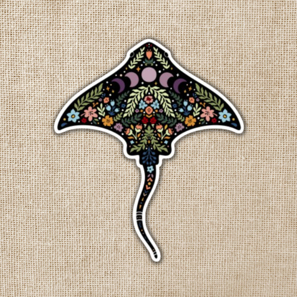 Floral Magic Stickers - Wildly Enough - Manta Ray - Wildly Enough - Wild Lark