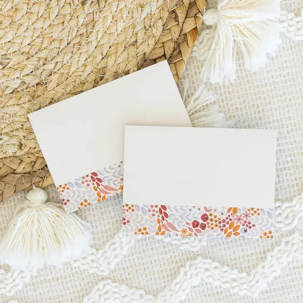 Decorated Sticky Note Pad - Marigold Wildflowers - Elyse Breanne Design - Wild Lark