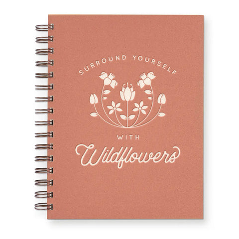Wildflowers Journal - Papaya -  - Ruff House Print Shop - Wild Lark