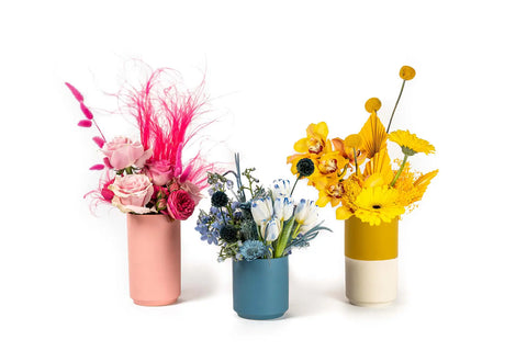 8" Flower Vases (for fresh or dried wrapped bouquet) -  - Momma Pots - Wild Lark