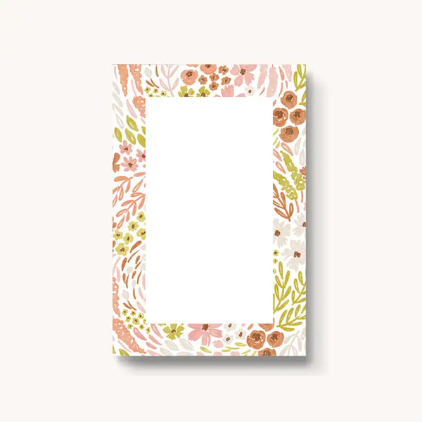 Notepad 4x6" (Eight Styles Available) - Limelight Floral - Elyse Breanne Design - Wild Lark