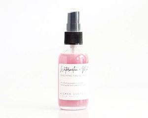 Watermelon + Mint Soothing Facial Mist -  - Wicked Soaps Co. - Wild Lark