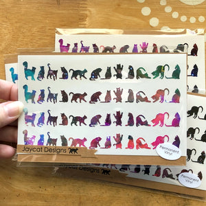 Tiny Galaxy Cat Stickers -  - Jaycat Designs - Wild Lark