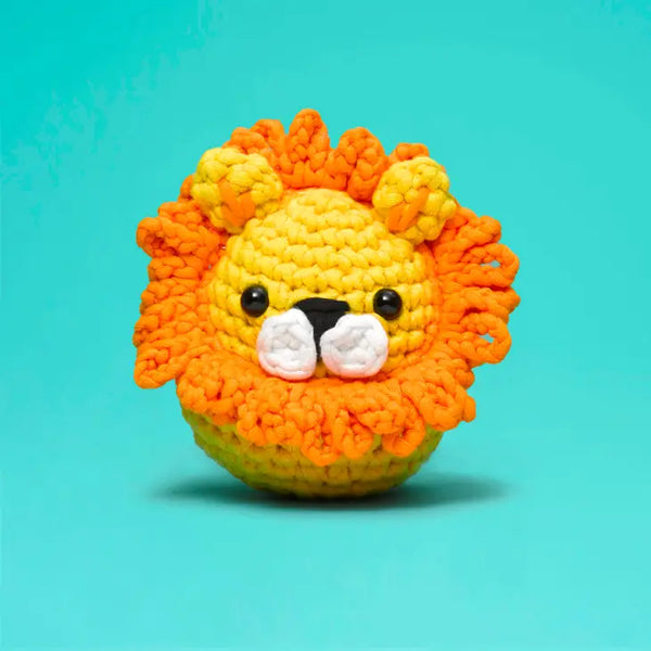 Beginner Crochet Kit - Sebastian the Lion - Woobles - Wild Lark