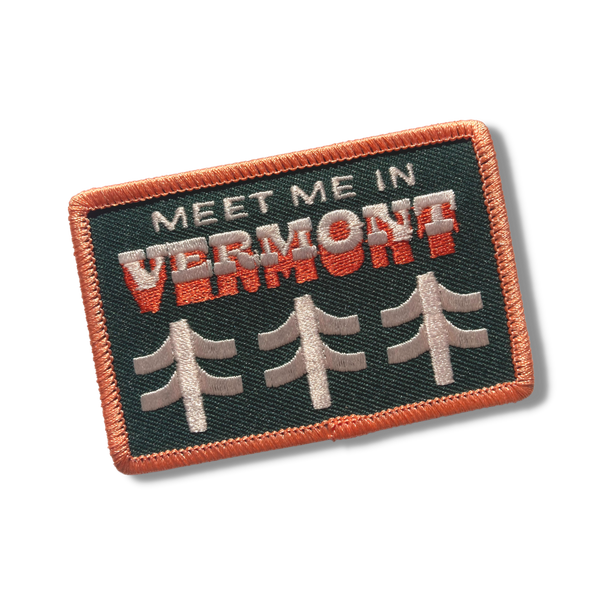 Vermont Stick-on Patches - Meet Me in VT - Outpatch - Wild Lark