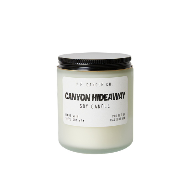SALE! P.F. Candle Co. 7.2 oz Soy Candle - Soft Focus line - SALE! Canyon Hideaway - P.F. Candle Co. - Wild Lark