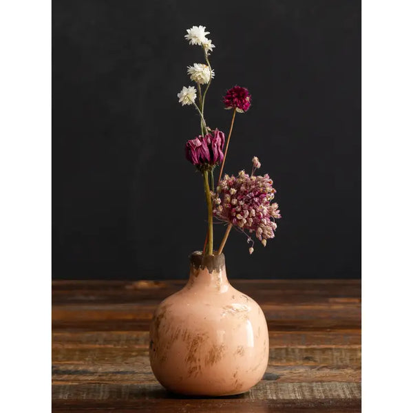 Small Ceramic Vase - Old Rose - Chehoma - Wild Lark