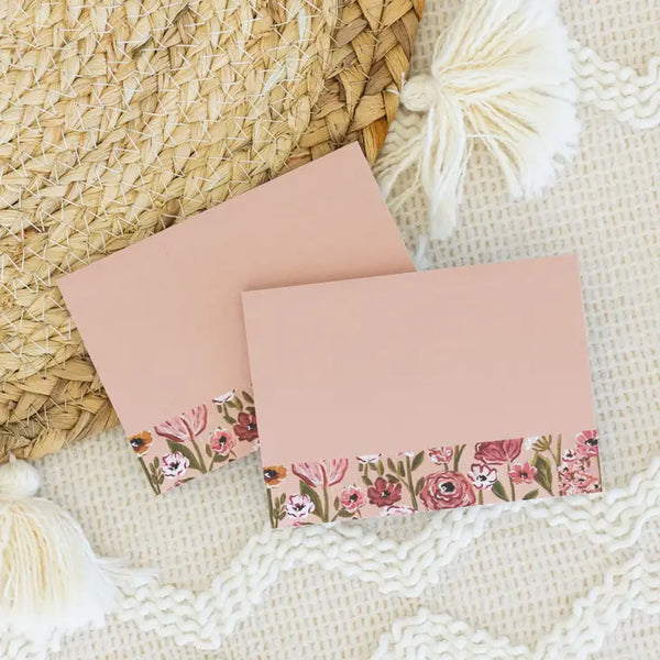 Decorated Sticky Note Pad - Raspberry Rose - Elyse Breanne Design - Wild Lark