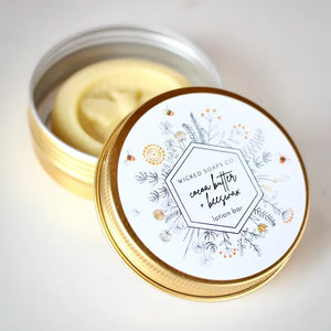 Cocoa Butter + Beeswax Lotion Bar -  - Wicked Soaps Co. - Wild Lark