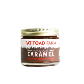 Goat's Milk Caramel Jar - Irish Whiskey Cream - 2oz - Fat Toad Farm - Wild Lark