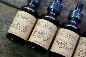 All-Natural Artisanal Beard Oil (3 scents) -  - Rough Cut Soaps & Sundries - Wild Lark