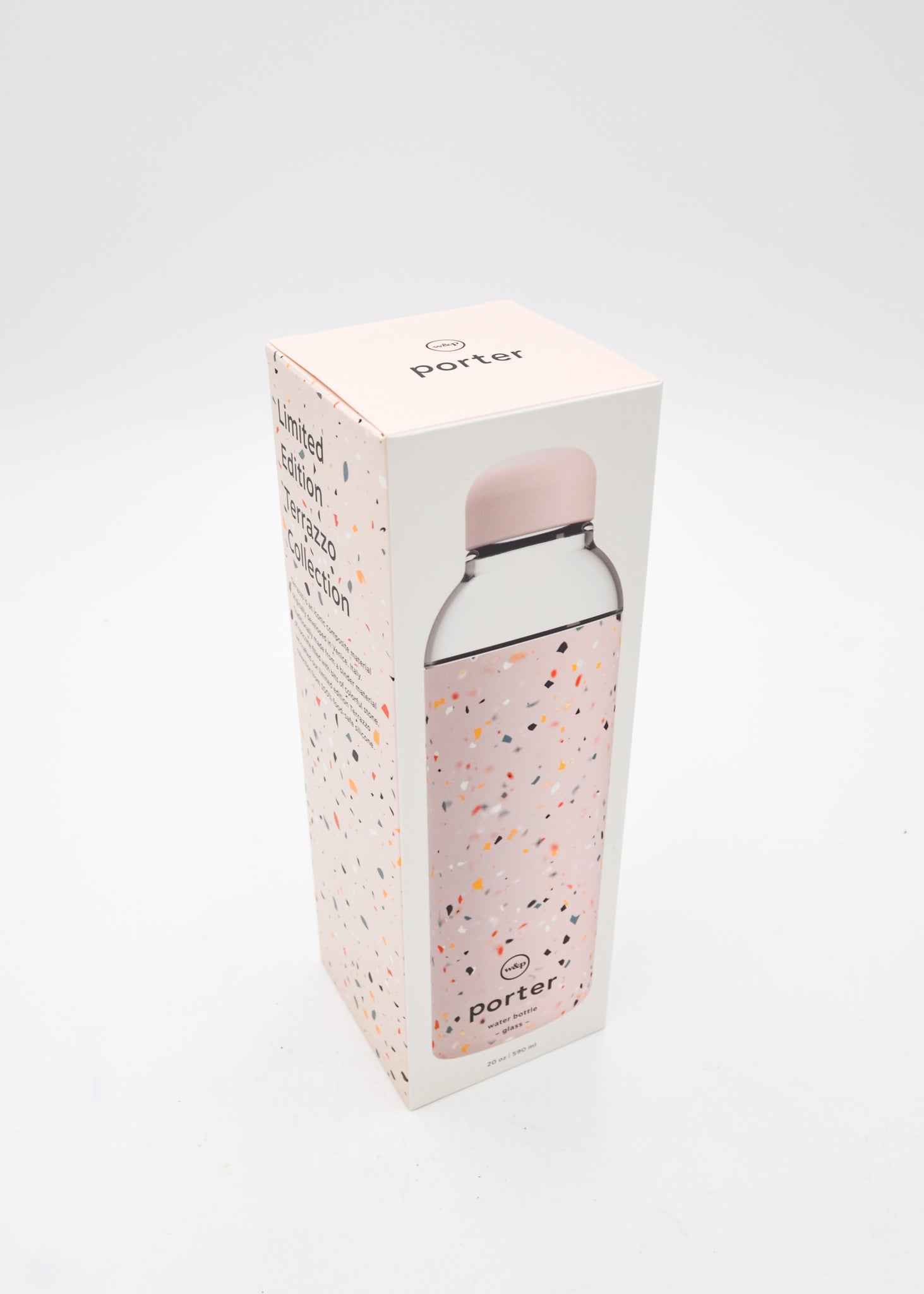 SALE! Porter Terrazzo Bottle Blush Pink -  - Porter - Wild Lark