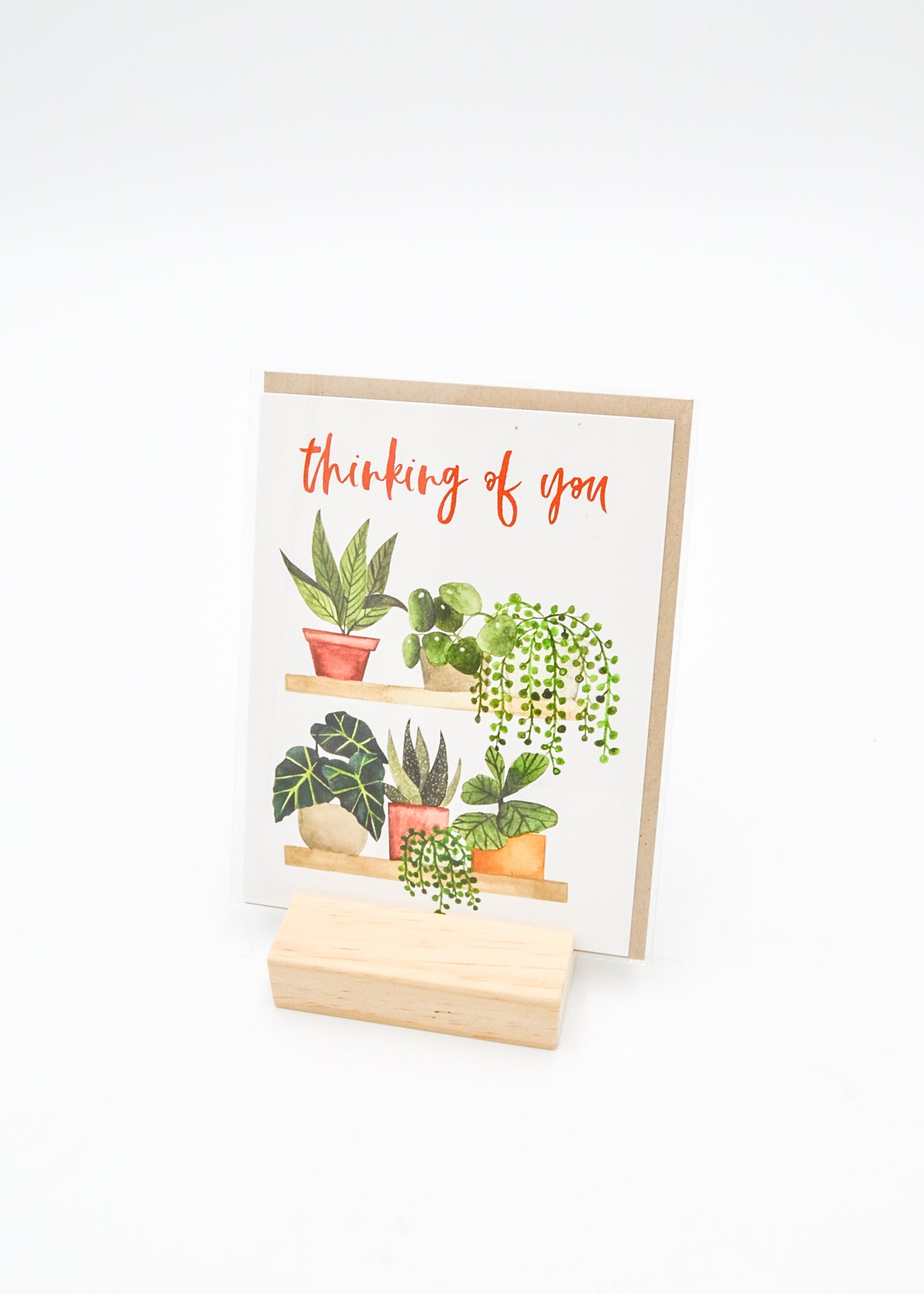 "Thinking Of You" Card - Plants -  - Paper Anchor Co. - Wild Lark