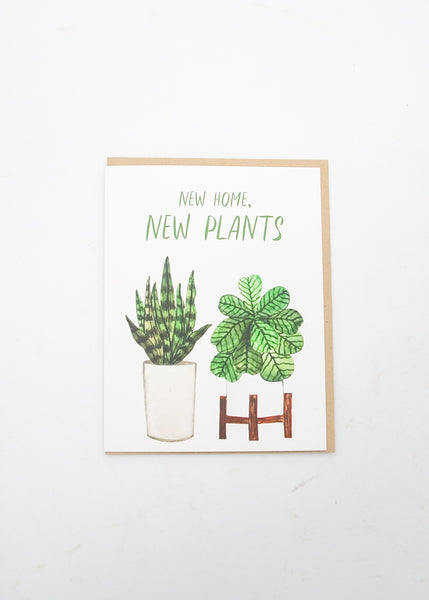 "New Home, New Plants" Card -  - Paper Anchor Co. - Wild Lark