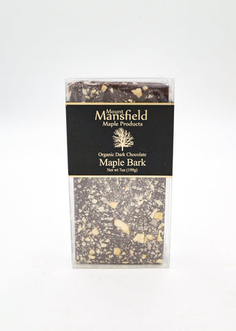 Organic Dark Chocolate Maple Bark -  - Mount Mansfield Maple Products - Wild Lark