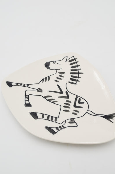 Ceramic Zebra Dish -  - Pots and Vases - Wild Lark