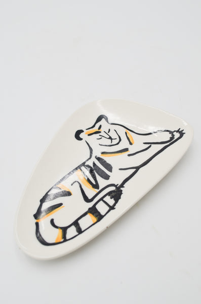 Ceramic Tiger Dish -  - Pots and Vases - Wild Lark