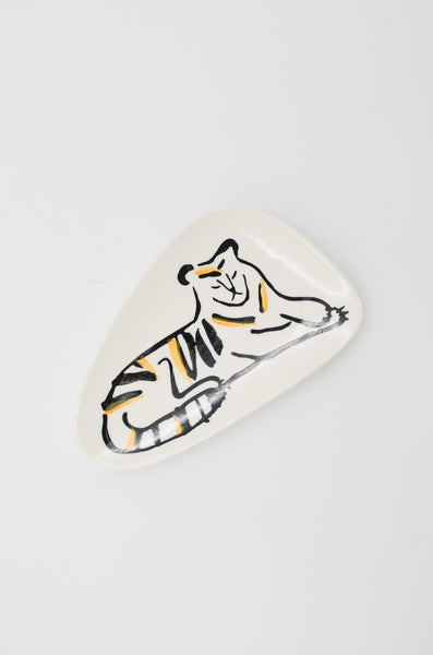 Ceramic Tiger Dish -  - Pots and Vases - Wild Lark