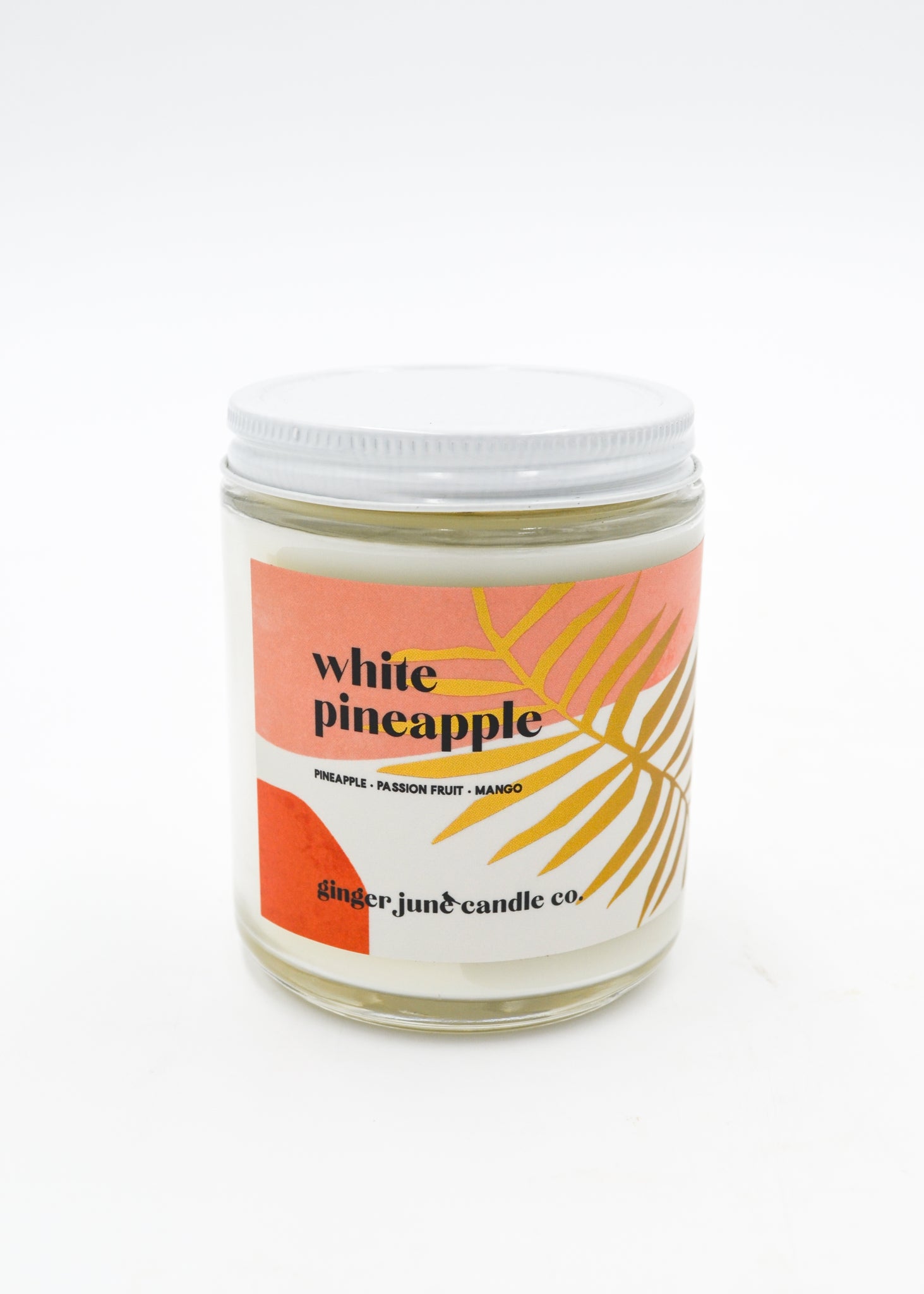 White Pineapple + Passionfruit + Mango Candle -  - Ginger June Candle Co. - Wild Lark
