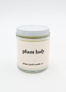 "Plant Lady" Candle - Apricot + Fig -  - Ginger June Candle Co. - Wild Lark