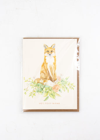 "Hey Foxy Mama" Fox Card -  - Lana's Shop - Wild Lark
