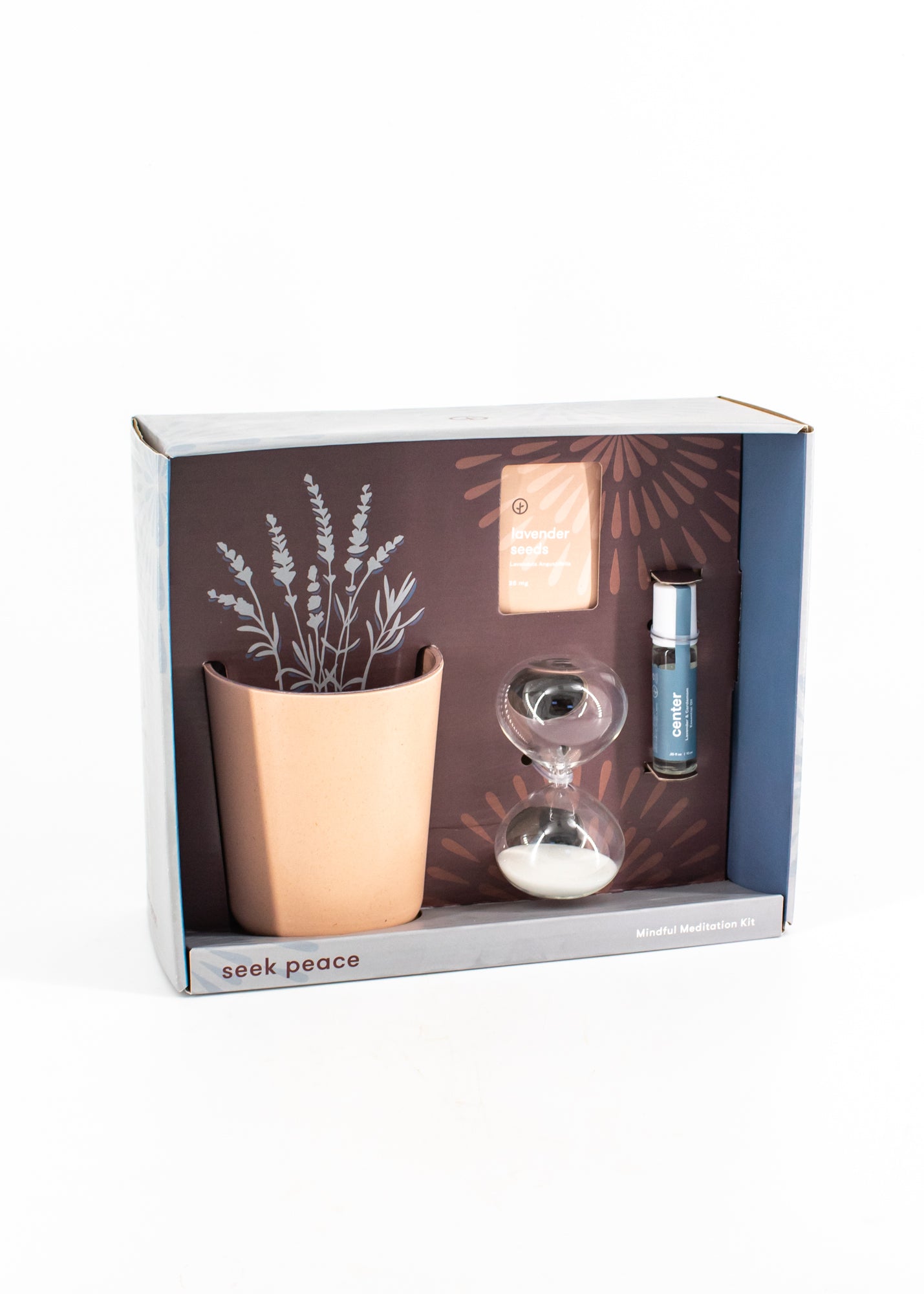 live well lavender seed sprouting kit Seek Peace: Mindful Meditation Kit – Wild Lark