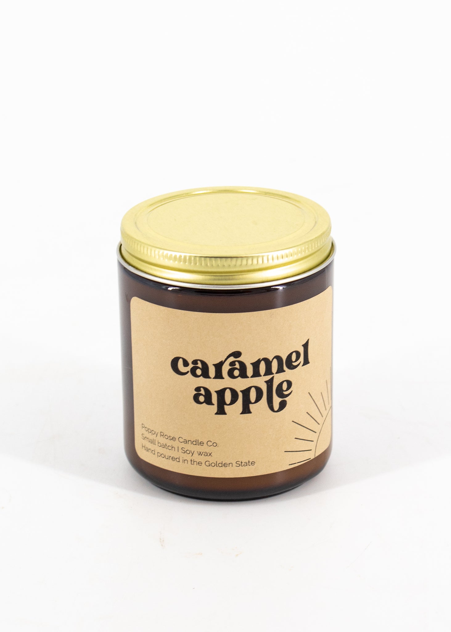 SALE! Caramel Apple Candle -  - Poppy & Rose Candle Co. - Wild Lark