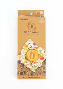 Bee's Wrap - Variety Pack with Multiple Patterns -  - Bee's Wrap - Wild Lark