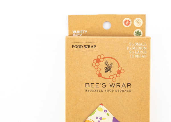 Bee's Wrap - Variety Pack with Multiple Patterns -  - Bee's Wrap - Wild Lark