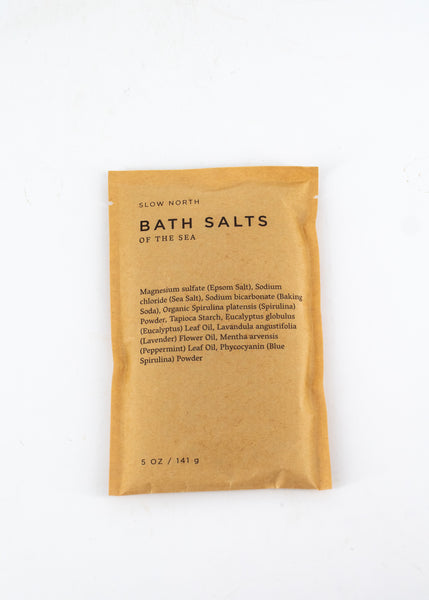 Of The Sea Bath Salts Pouch -  - Slow North - Wild Lark